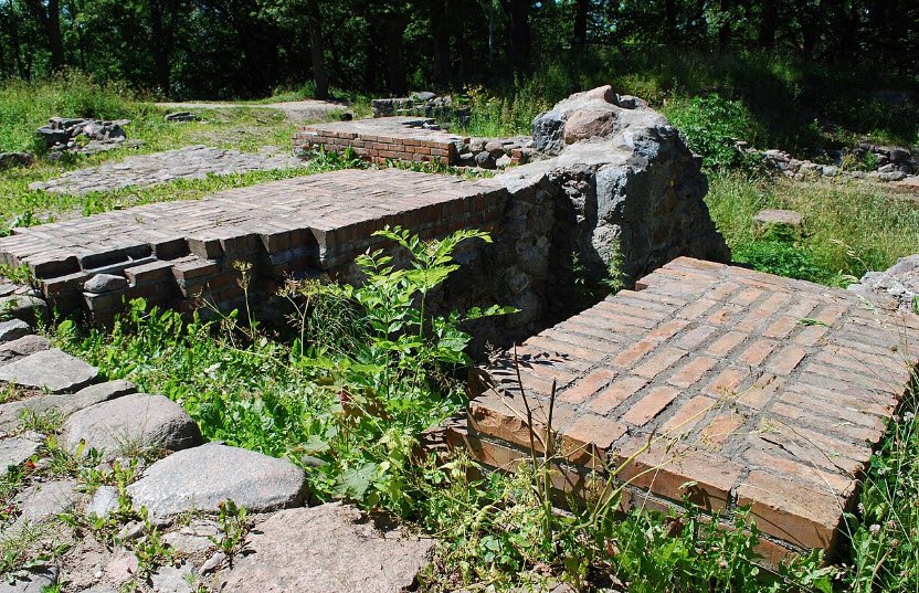 Ruiny Zamku w Dzierzgoniu, Poland